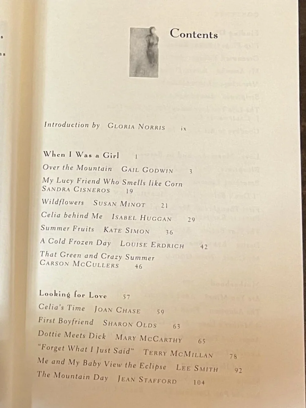 The Seasons of Women, An Anthology Edited by Gloria Norris